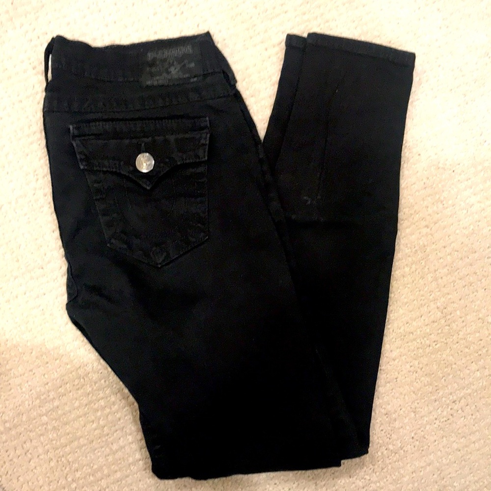 Black skinny jeans